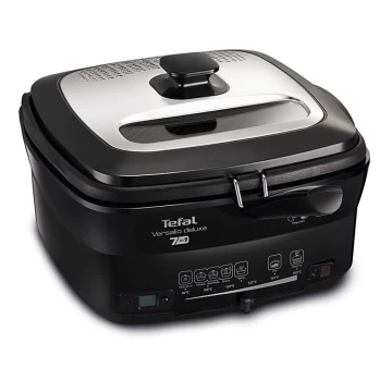 Tefal - Fritőz 2 l VERSALION DE LUXE 7in1 1600W/230V fekete