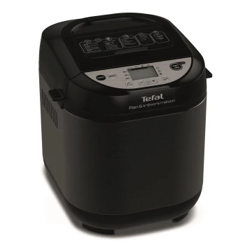 Tefal - Kenyérkészítő PAIN&TRESORS 700W/230V fekete