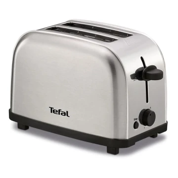 Tefal - Kenyérpirító két lyukkal ULTRA MINI 700W/230V króm