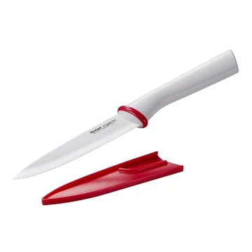Tefal - Kerámia kés univerzális INGENIO 13 cm fehér/piros