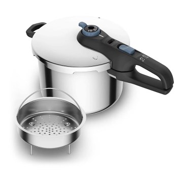 Tefal - Kukta 6 l SECURE TRENDY rozsdamentes