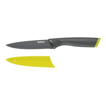 Tefal - Univerzális rozsdamentes acél kés FRESH KITCHEN 12 cm szürke/zöld