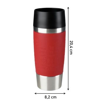 Tefal - Utazó bögre 360 ml TRAVEL MUG rozsdamentes/világoskék