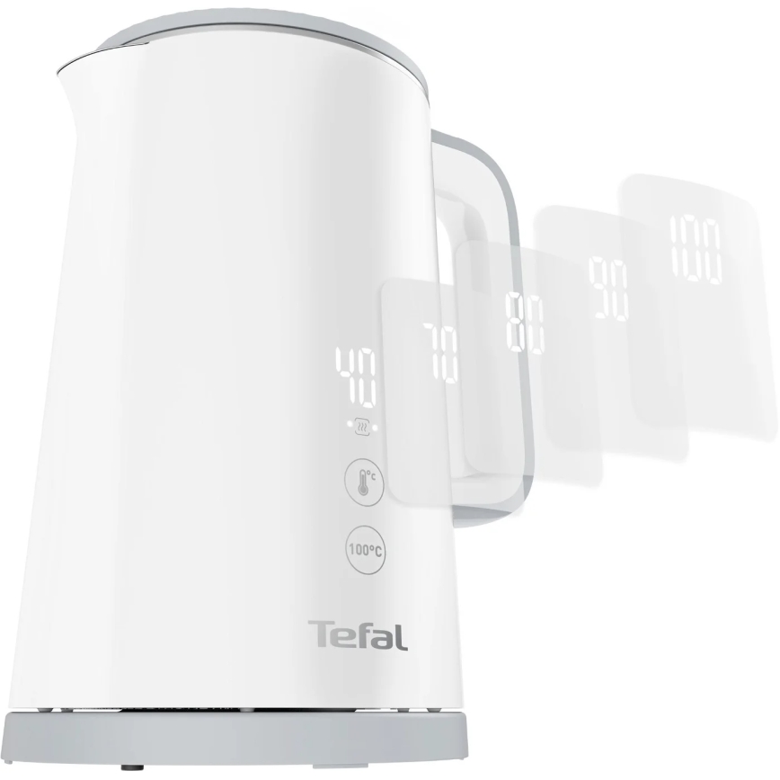 Tefal - Vízforraló SENSE 1,5 l 1800W/230V fehér