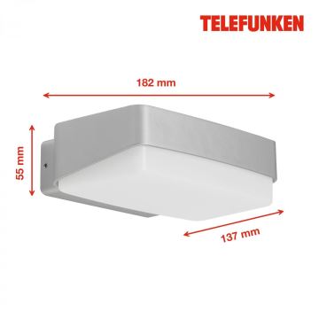 Telefunken 312204TF - LED Kültéri fali lámpa LED/14W/230V IP44