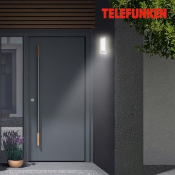 Telefunken 313904TF - LED Kültéri fali lámpa érzékelővel LED/16W/230V IP44