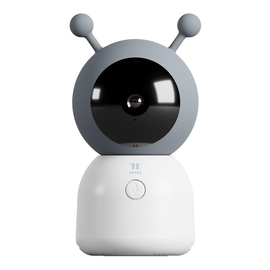 TESLA Smart - Intelligens kamera Baby 1080p 5V Wi-Fi szürke
