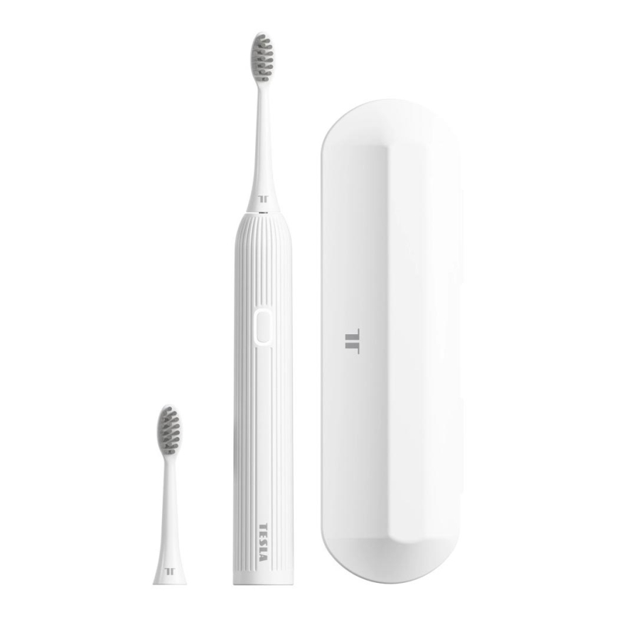 TESLA Smart - Intelligens szónikus fogkefe TS200 DELUXE fehér