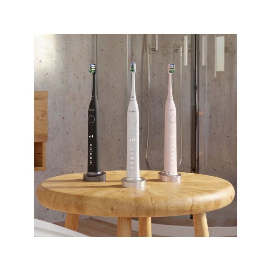 TESLA Smart - Szónikus fogkefe TS400 rózsaszín