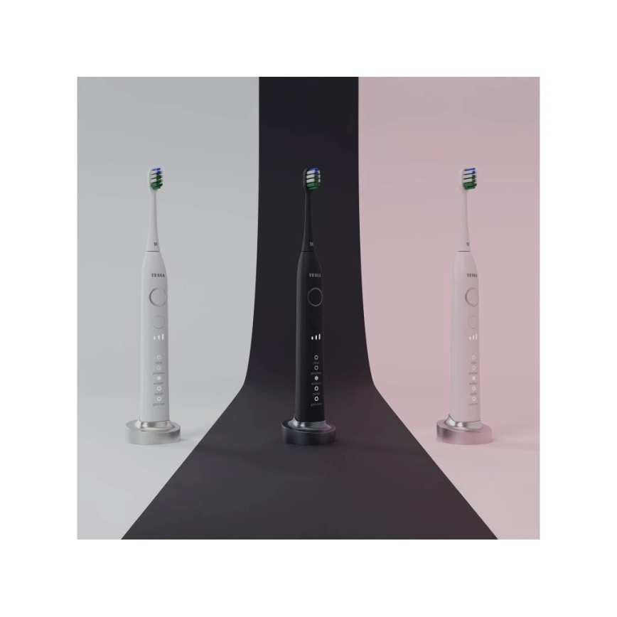 TESLA Smart - Szónikus fogkefe TS400 rózsaszín