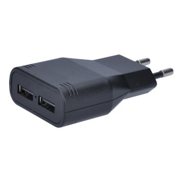 Töltő 2xUSB/3400mA/230V