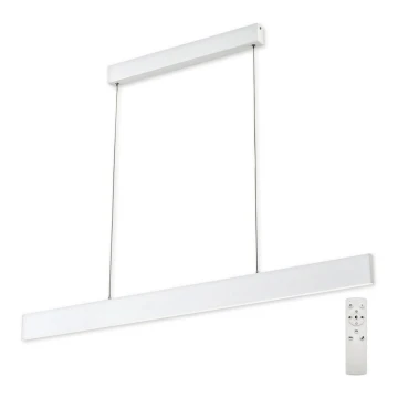 Top Light - LED Dimmelhető csillár zsinóron LINE LED/30W/230V fehér + távirányítás