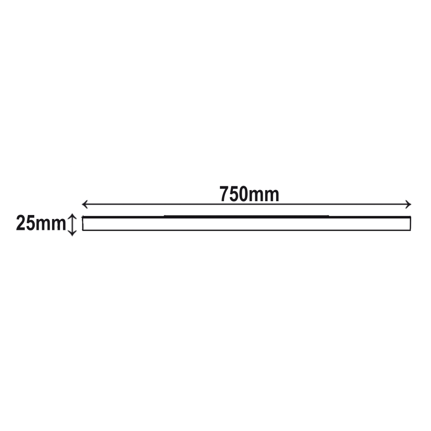 Top Light - LED Dimmelhető mennyezeti lámpa REVIT LED/70W/230V 3000-6500K átm. 75 cm fekete + távirányítás