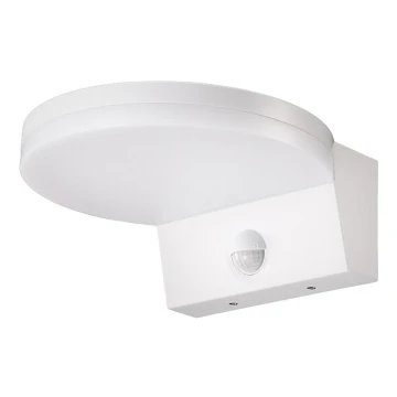 Top Light - LED Kültéri fali lámpa érzékelővel NOVARA LED/15W/230V IP65 fehér