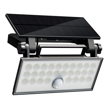 Top Light - LED Napelemes fali reflektor érzékelővel HELEON PRO LED/8W/3,7V IP65 4000K