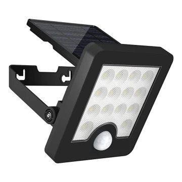 Top Light - LED Napelemes fali reflektor érzékelővel HELEON S LED/5W/3,7V IP65 4000K