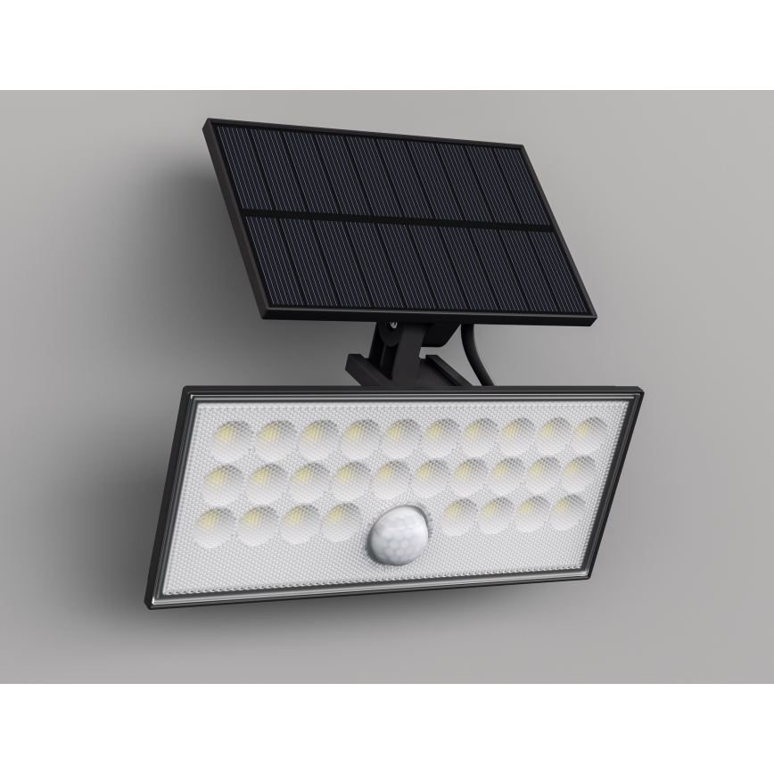 Top Light - LED Napelemes fali reflektor érzékelővel HELEON VARIO LED/8W/3,7V IP65 4000K + távirányítás