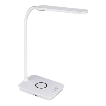 Top Light Luisa B - LED Dimmelhető érintős asztali lámpa vezeték nélküli töltéssel LUISA LED/5W/230V fehér