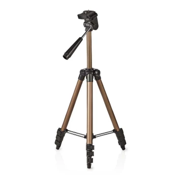 Tripod fényképezőgépekhez és kamerákhoz bronz/fekete