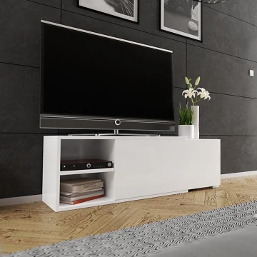 TV asztal CLIF 40x180 cm fehér