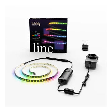 Twinkly - LED RGB Dimmelhető szalag LINE 100xLED 1,5 m Wi-Fi