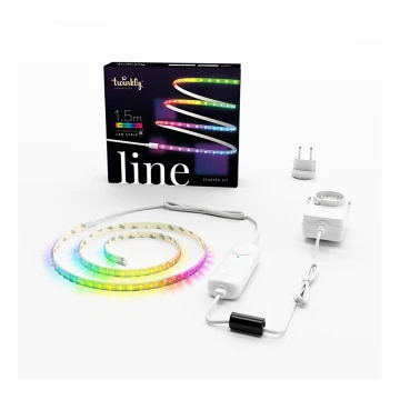 Twinkly - LED RGB Dimmelhető szalag LINE 100xLED 1,5 m Wi-Fi