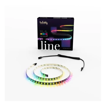 Twinkly - LED RGB Hosszabbító dimmelhető Szalag LINE 100xLED 1,5 m Wi-Fi