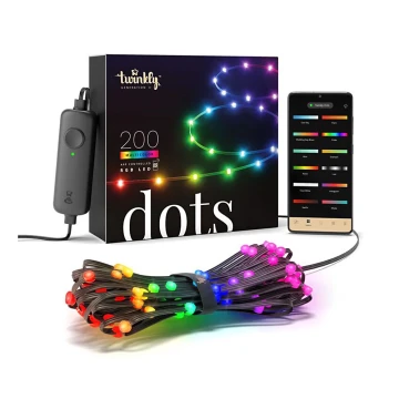 Twinkly - LED RGB Kültéri dimmelhető Szalag DOTS 200xLED 10 m IP44 WiFi