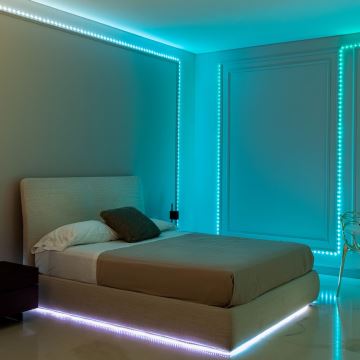Twinkly - LED RGB Kültéri dimmelhető Szalag DOTS 200xLED 10 m IP44 Wi-Fi