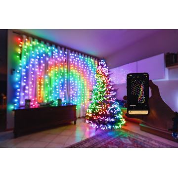Twinkly - LED RGBW Dimmelhető kültéri karácsonyi lánc STRINGS 400xLED 35,5m IP44 Wi-Fi