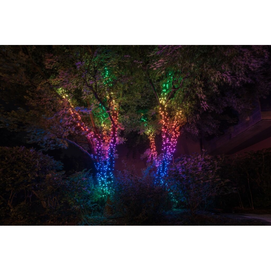 Twinkly - LED RGB Dimmelhető kültéri karácsonyi lánc STRINGS 600xLED 51,5m IP44 Wi-Fi