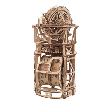 Ugears - 3D fa mechanikus puzzle Óraszerkezet tourbillonnal