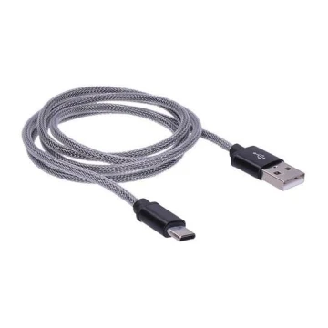 USB kábel 2.0 A konektor - USB-C 3.1 konnektor 1m