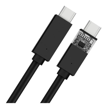 USB kábel USB-C 2.0 csatlakozó 2m fekete