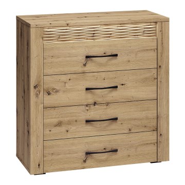 VANCO komód 94x92 cm artisan tölgy