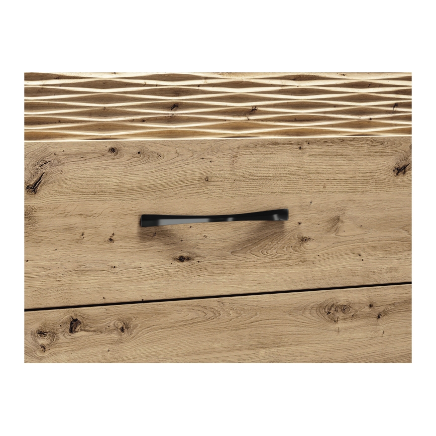 VANCO komód 94x92 cm artisan tölgy