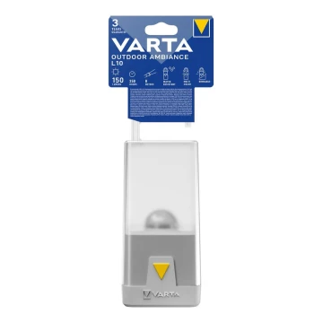 Varta 16666101111 -LED Dimmelhető kempinglámpa OUTDOOR AMBIANCE LED/3xAA