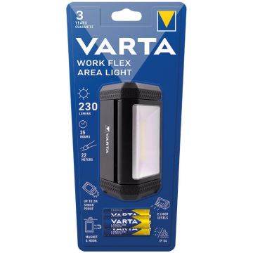 Varta 17648101421 - LED Hordozható zseblámpa WORK FLEX AREA LIGHT LED/3xAA IP54