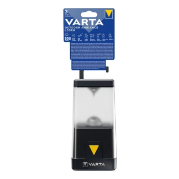 Varta 18666101111 -LED Dimmelhető kempinglámpa OUTDOOR AMBIANCE LED/3xAA