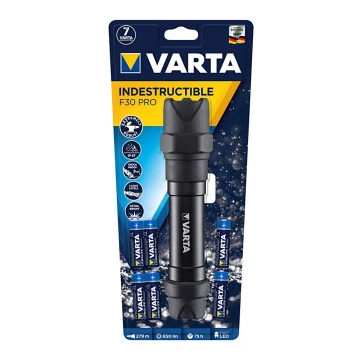 Varta 18714101421 - LED Zseblámpa INDESTRUCTIBLE LED/6W/6xAA