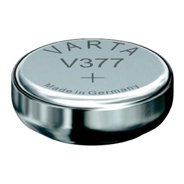 Varta 3771 - 1 db Ezüst-oxid gombelem V377 1,5V