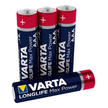 Varta 4703101404 - 4 db Alkáli elem LONGLIFE AAA 1,5V