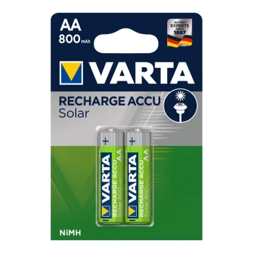 Varta 56736 - 2 db tölthető elem SOLAR ACCU AA NiMH/800mAh/1,2V