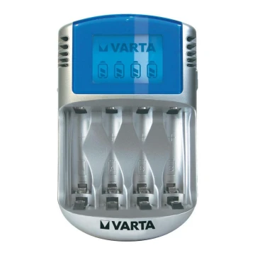 Varta 57070 - Elemtöltő LCD 4xAA/AAA 100-240V/12V/5V