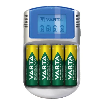 Varta 57070201451 - LCD Elemtöltő 4xAA/AAA 2600mAh 5V