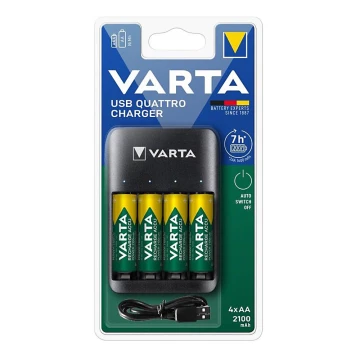 Varta 57652101451 - Elemtöltő 4xAA/AAA 2100mAh 5V