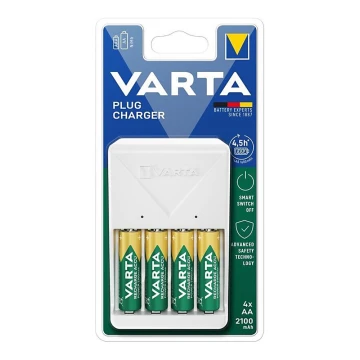 Varta 57657101451 - Elemtöltő 4xAA/AAA 2100mAh 230V