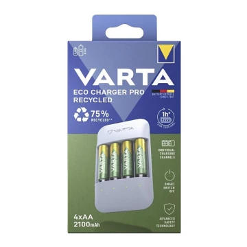 Varta 57683101121 - Elemtöltő 4xAA/AAA 2100mAh 5V