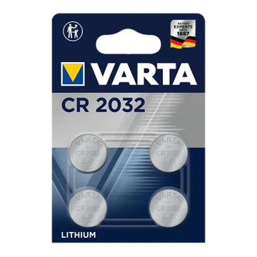 Varta 6032101404 - 4 db Lítium gombelem ELECTRONICS CR2032 3V