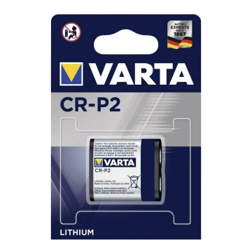 Varta 6204301401 - 1 db Líthium fotóelem CR-P2 3V